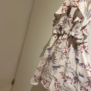 Pastel Floral Halter Dress